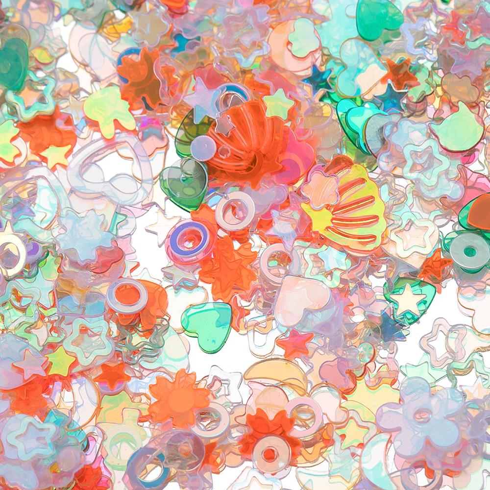 20gram 3-6mm Mixed Glitter Seq - Glitter Powder Resin ulasan dan harga