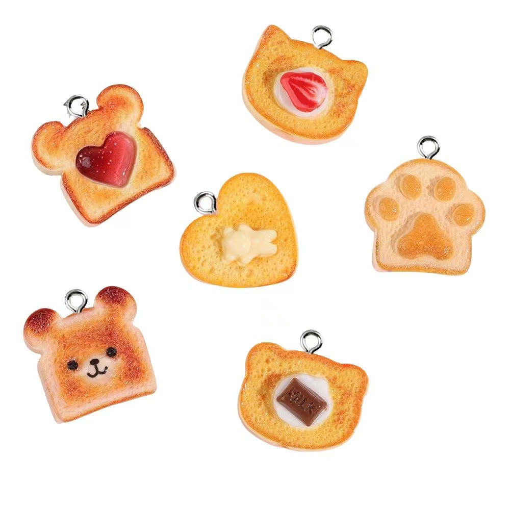 10pcs Heart Bear Cat Animal Sh - Resin Art Heart ulasan dan harga