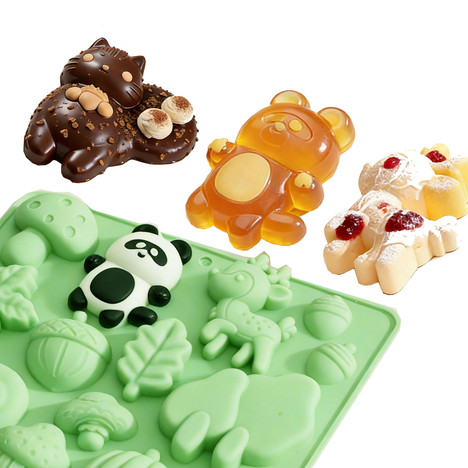 1 Silicone Cake Mold in the Sh - Resin Art Supplies ulasan dan harga