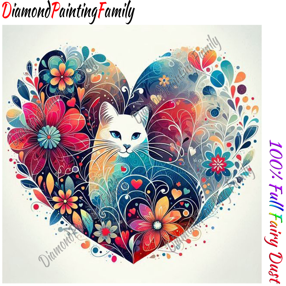 Diamond Painting Family Full F - Resin Art Heart ulasan dan harga