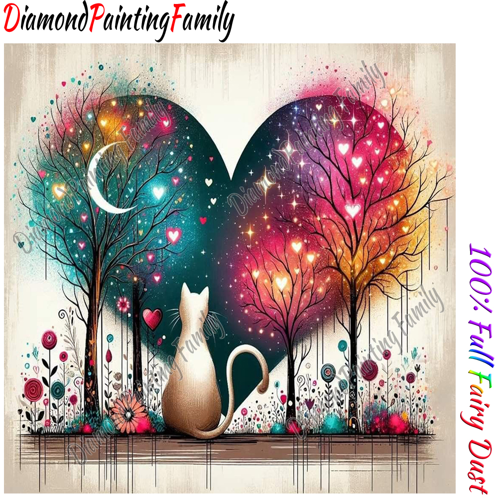 Diamond Painting Family Full F - Resin Art Heart ulasan dan harga