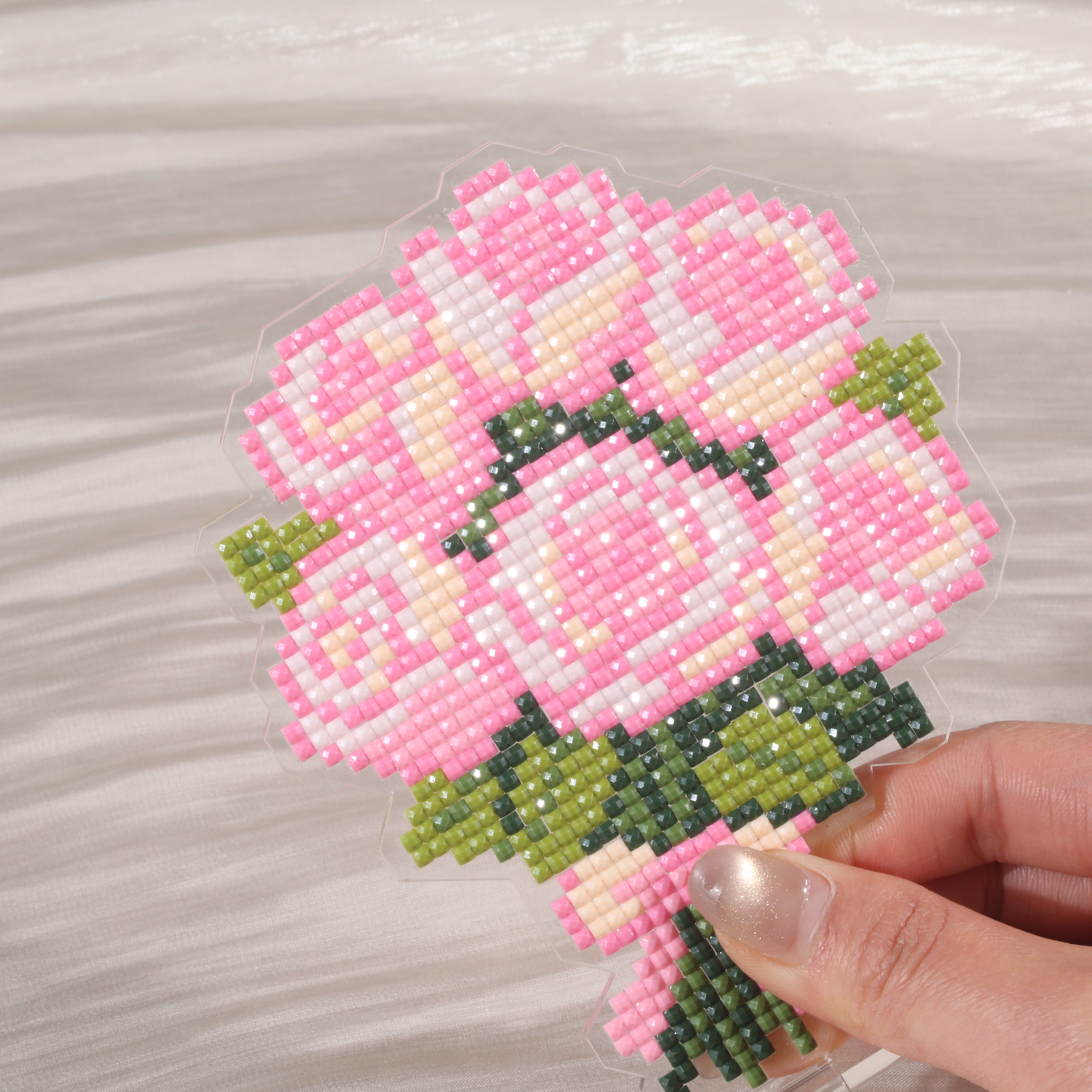 ForeverYoung Pink Rose Bouquet - Resin Art Of Rose ulasan dan harga