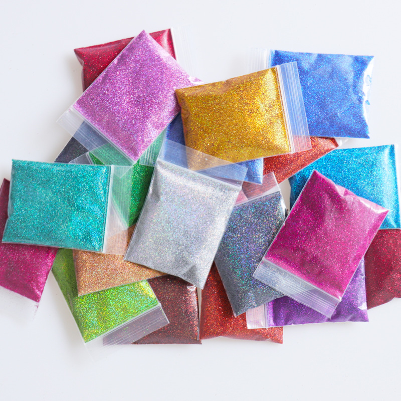 10g Colorful Shiny Laser Powde - Glitter Powder Resin ulasan dan harga