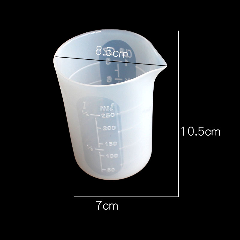 250ML Silicone measuring cup S - Resin Art Glue ulasan dan harga