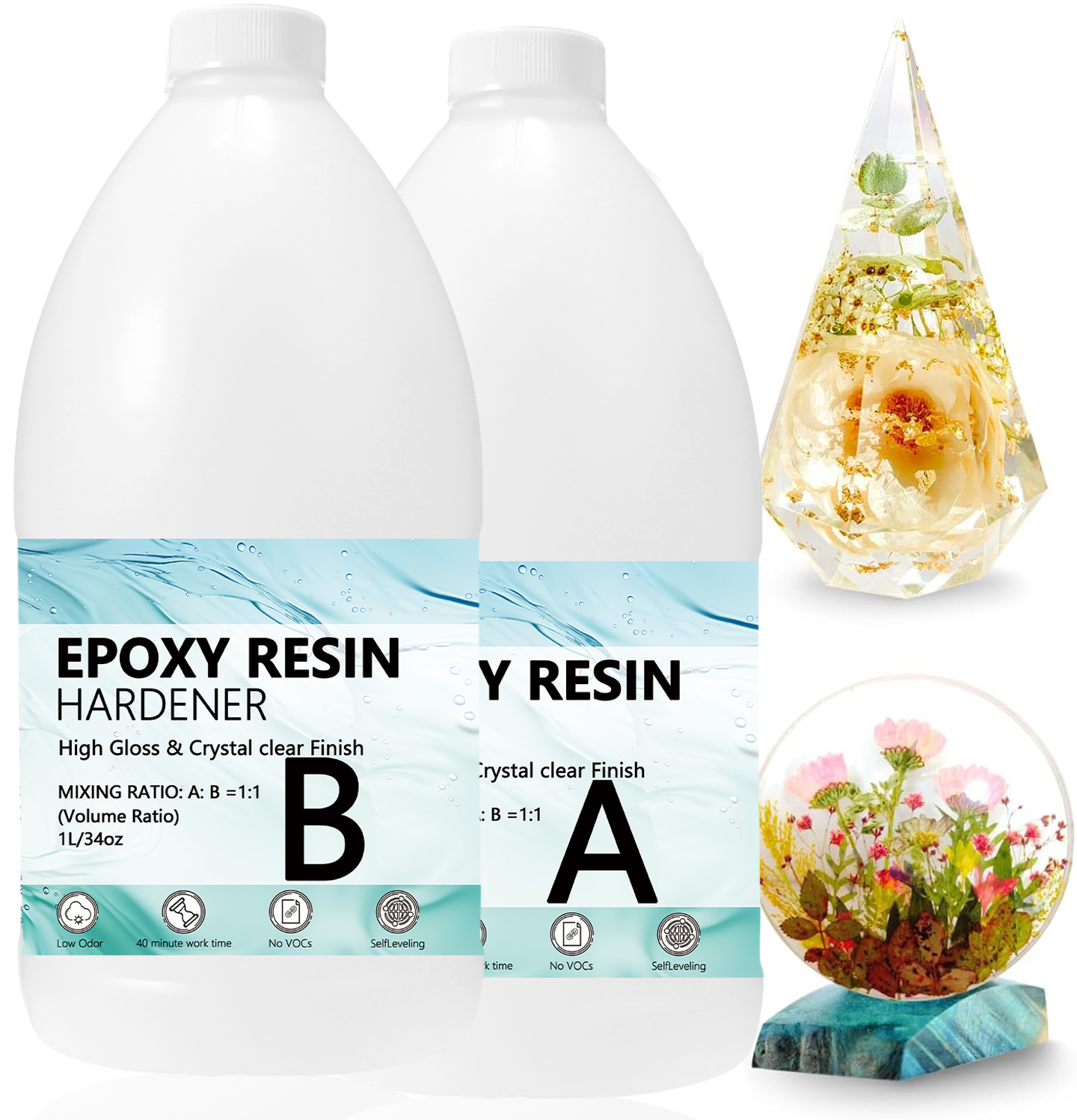 Epoxy Resin Kits Set, Art Kit  - Resin Art For Beginner ulasan dan harga