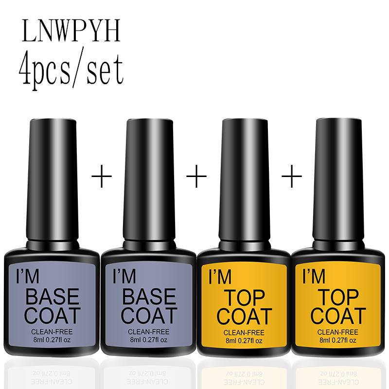 4 Pcs/Set Top Coat And Base Co - Resin Art Varnish ulasan dan harga