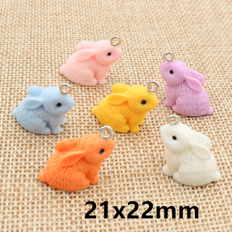 10PCS Resin Pendant Charms Rab - Resin Art Supplies ulasan dan harga