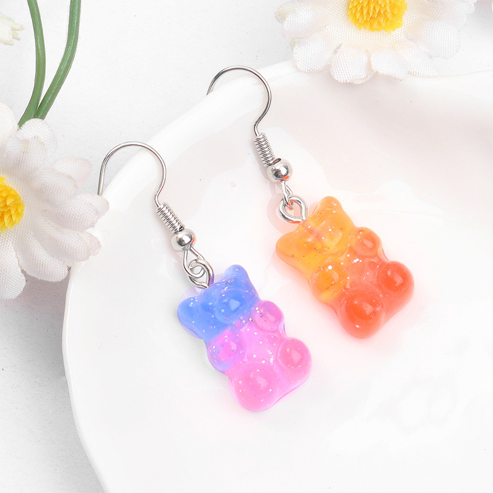60pcs Dual Color Resin Bear Sh - Resin Art Supplies ulasan dan harga