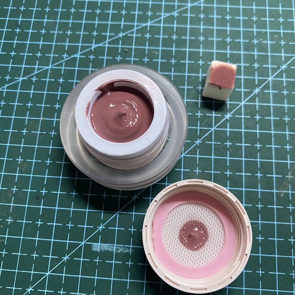 1Box Peachy Pink Pat Painting  - Resin Art Glue ulasan dan harga