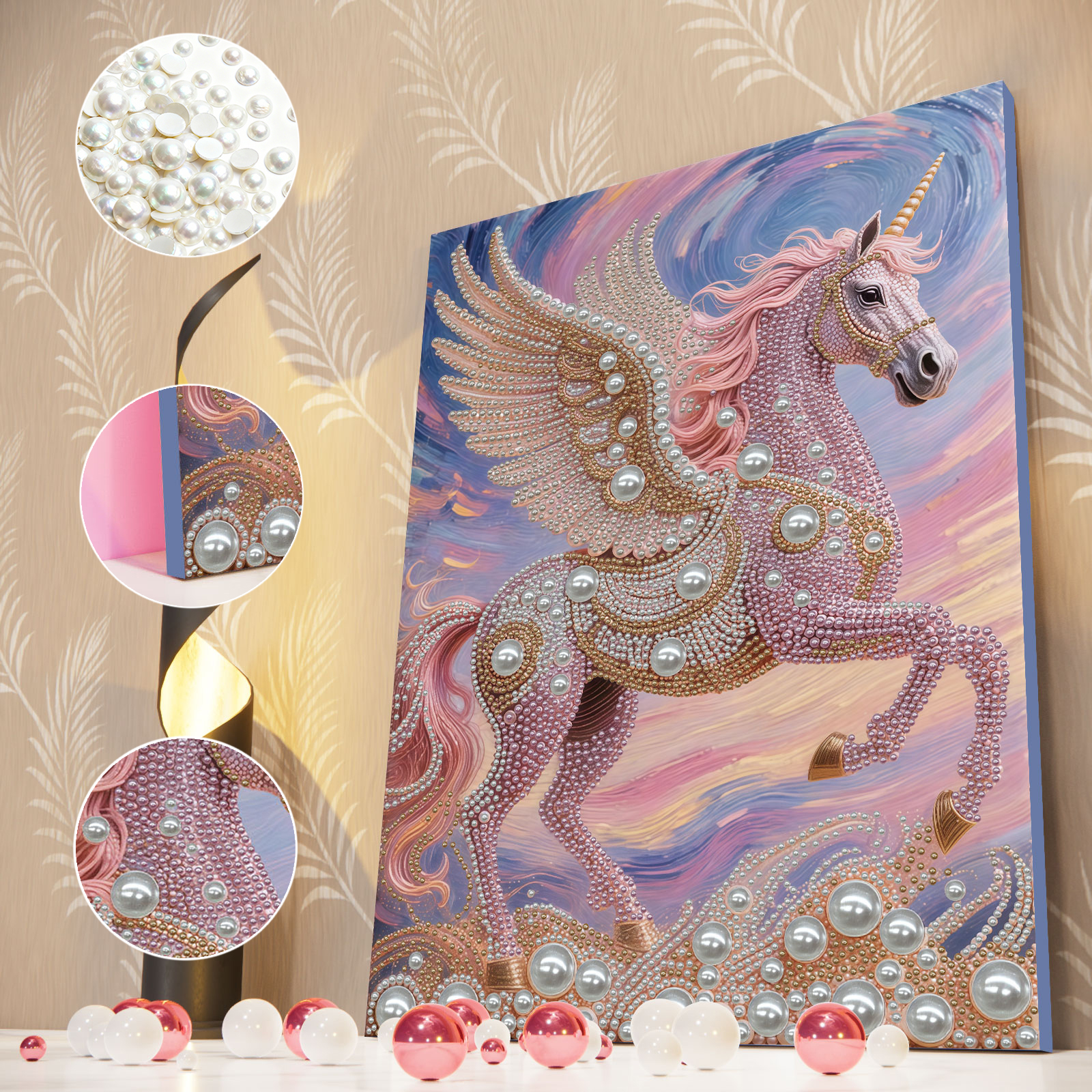 DIY Diamond Painting Pearl Gem - Resin Art For Beginner ulasan dan harga