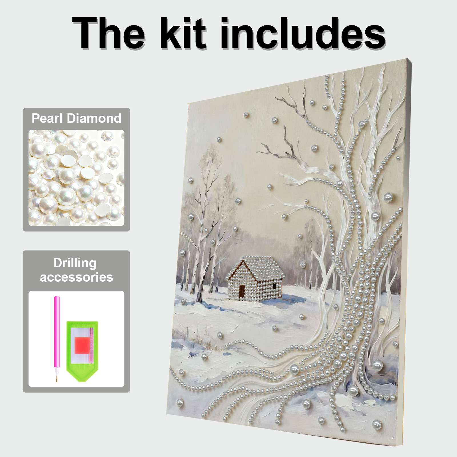 DIY Diamond Painting Pearl Gem - Resin Art For Beginner ulasan dan harga