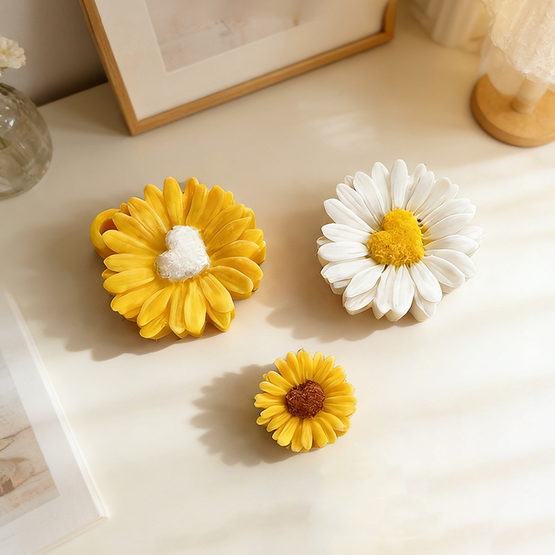 3Style Heart Daisy Flower Sili - Resin Art Heart ulasan dan harga
