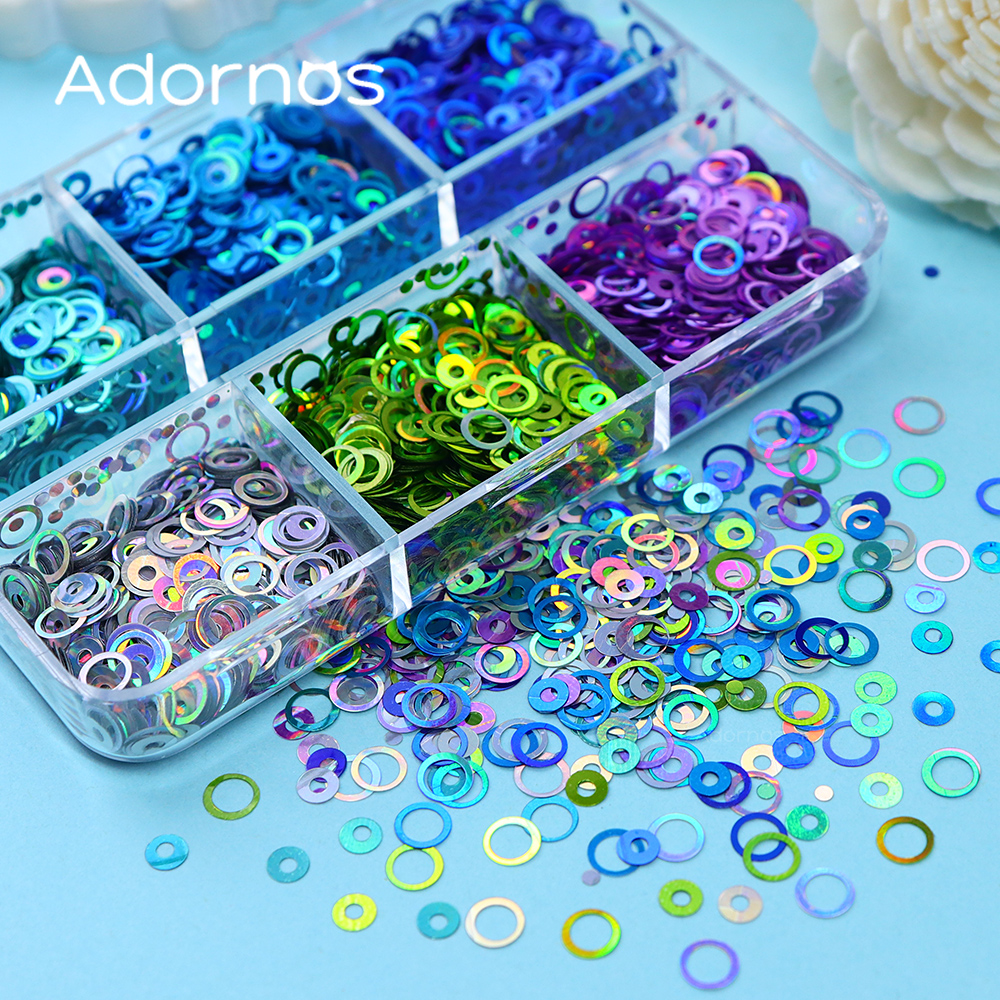 Holographic Bubble Glitter For - Glitter Powder Resin ulasan dan harga
