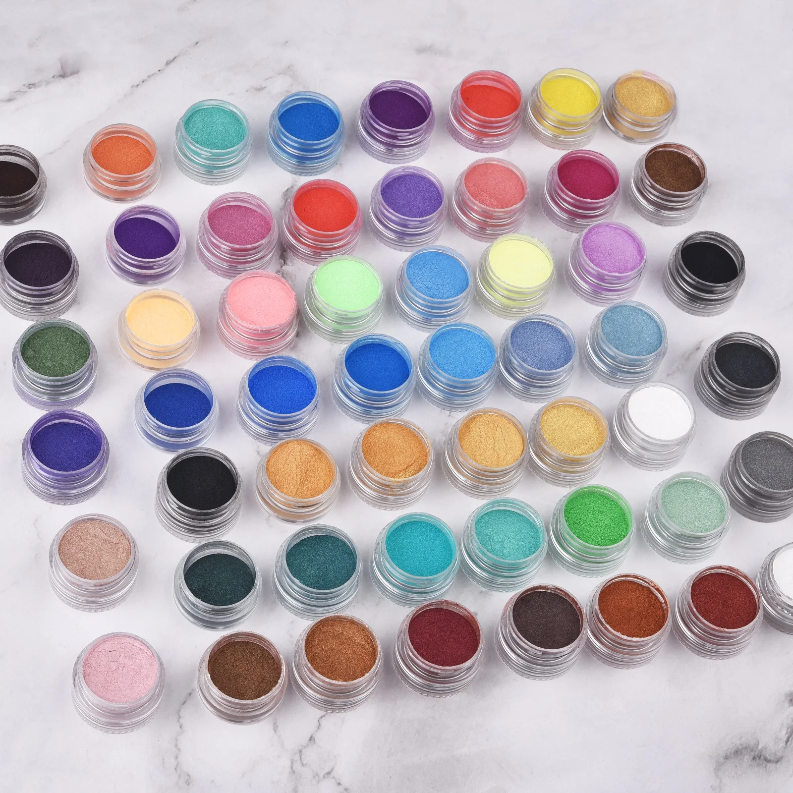 6 Colors/Set Pearlescent Powde - Resin Art Glue ulasan dan harga