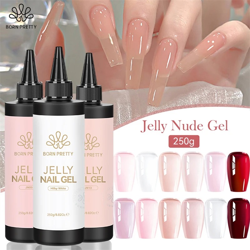 BORN PRETTY 250g Jelly Milky W - Resin Art Varnish ulasan dan harga