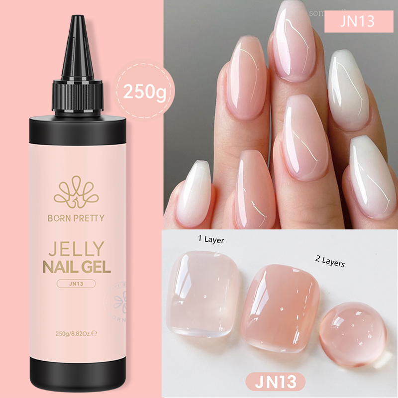 BORN PRETTY 250g Jelly Milky W - Resin Art Varnish ulasan dan harga