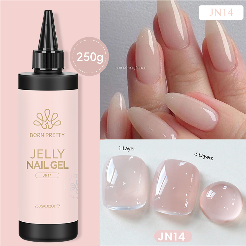BORN PRETTY 250g Jelly Milky W - Resin Art Varnish ulasan dan harga