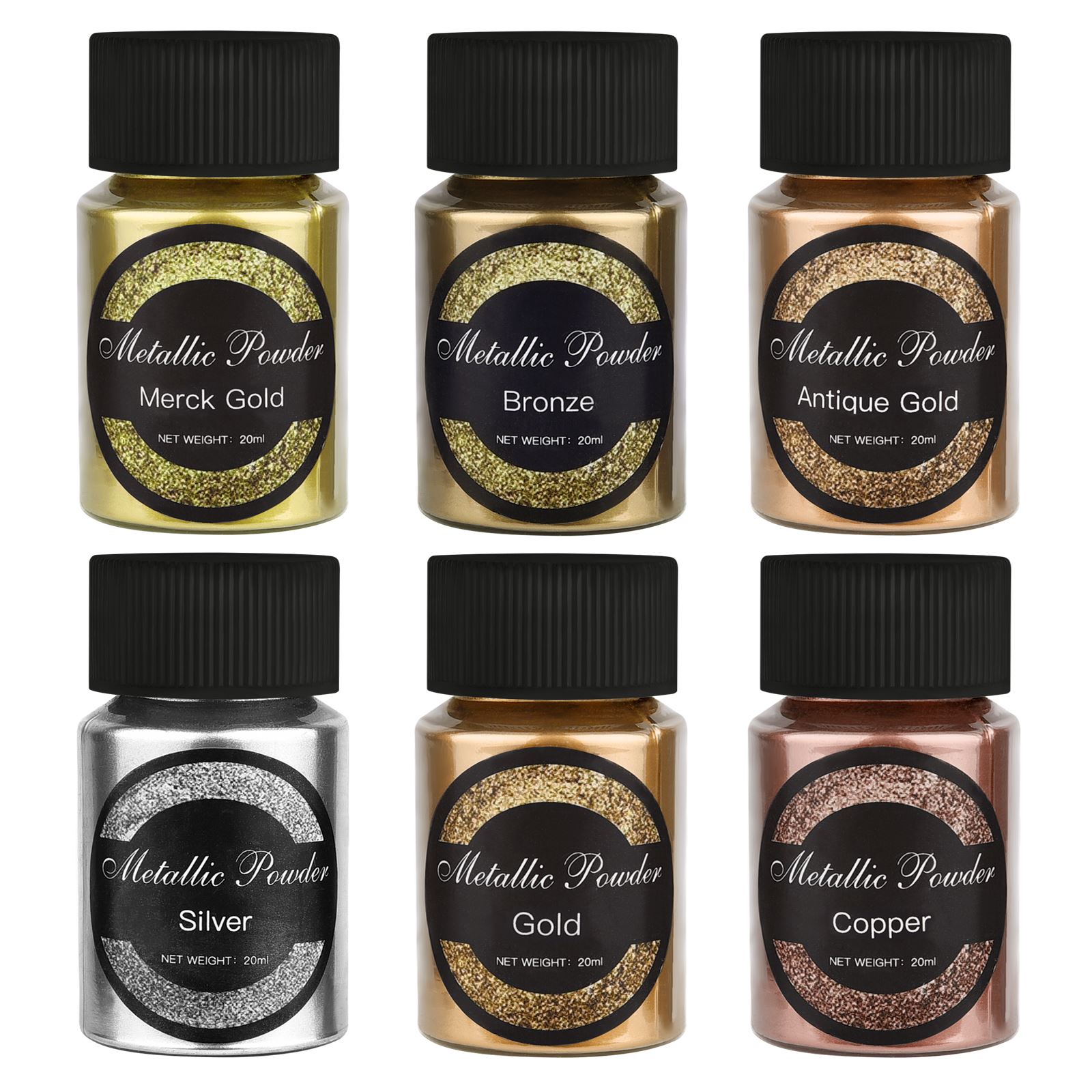 20ml/Bottle Metallic Glitter P - Glitter Powder Resin ulasan dan harga