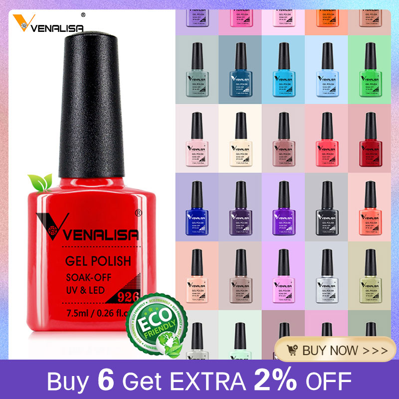 Venalisa 7.5ml Nail Gel Polish - Resin Art Varnish ulasan dan harga