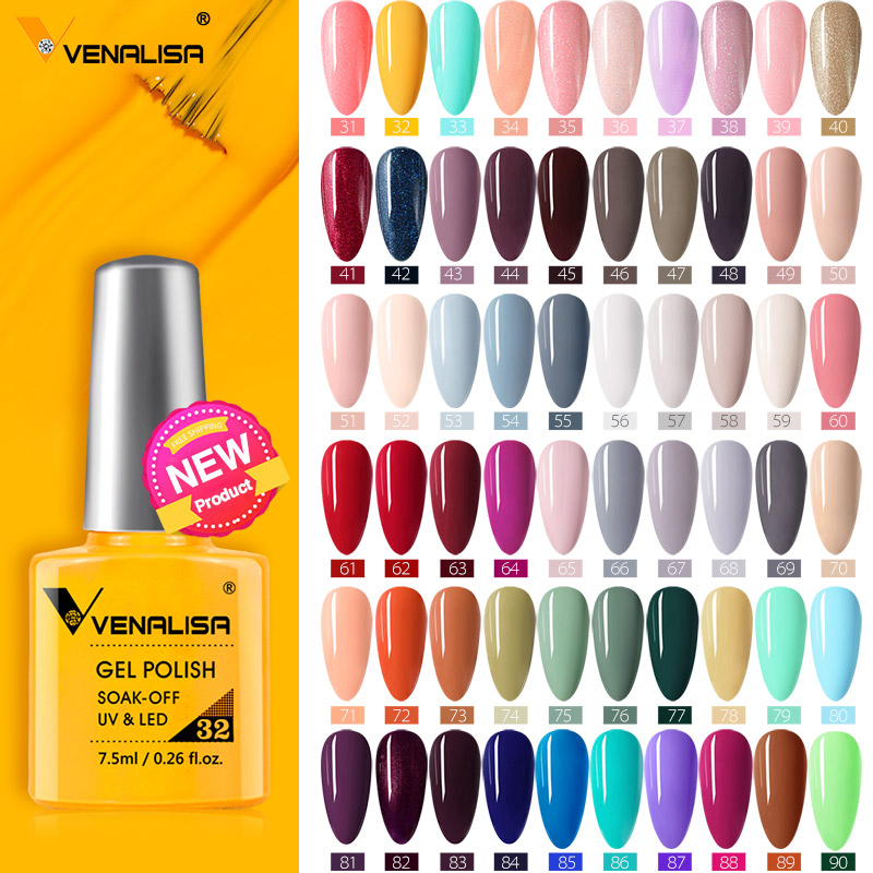 Venalisa 7.5ml Nail Gel Polish - Resin Art Varnish ulasan dan harga