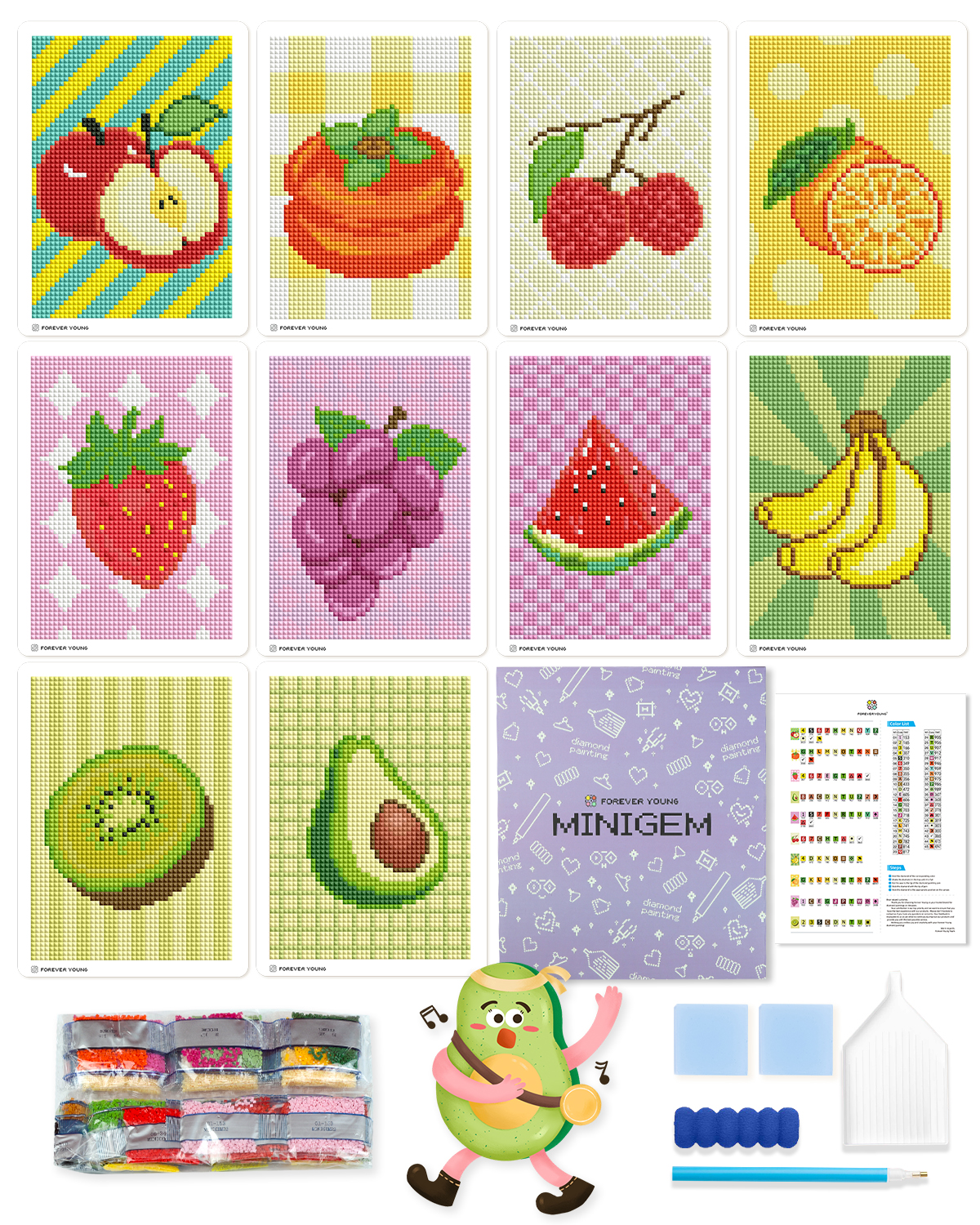 ForeverYoung DIY Diamond Paint - Resin Art For Beginner ulasan dan harga